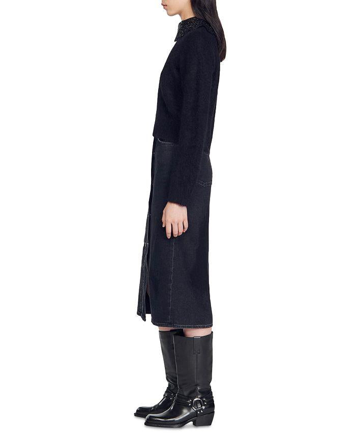 AIIZIE EMBELLISHED COLLAR SWEATER - product image