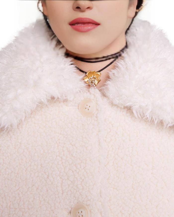AIIZIE FAUX FUR COAT - product image
