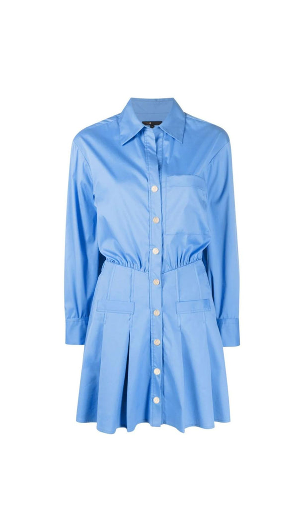 AIIZIE FLARED SHIRT DRESS - product image