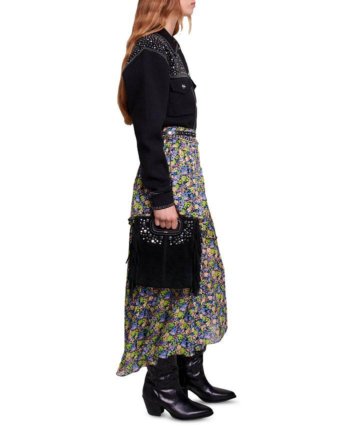 AIIZIE FLORAL RUFFLE SKIRT - product image