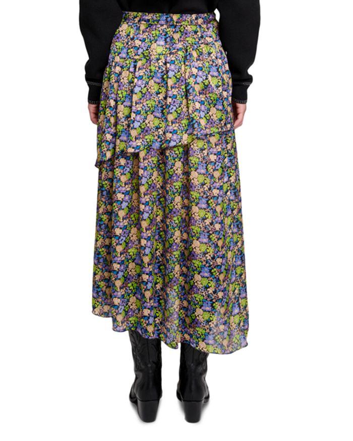 AIIZIE FLORAL RUFFLE SKIRT - product image