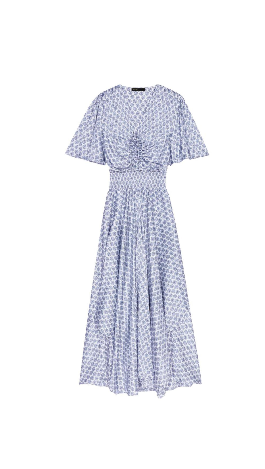 KLEID MIT ASYMMETRISCHEM SAUM 