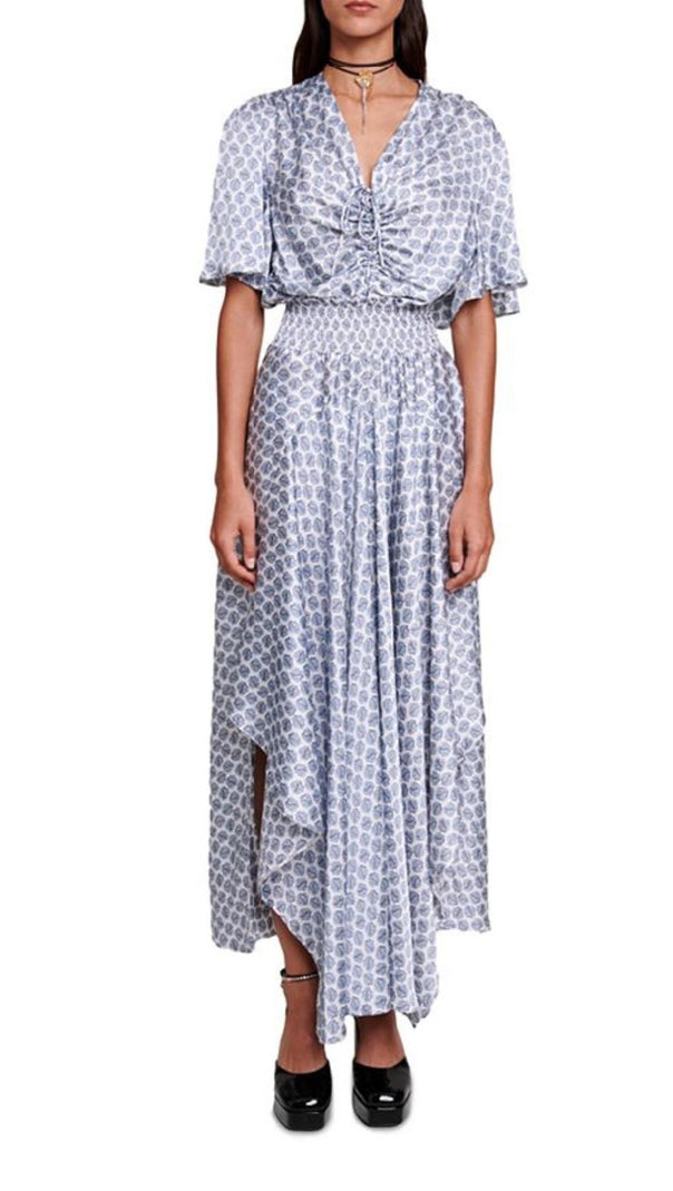 AIIZIE ASYMMETRIC HEM DRESS - product image