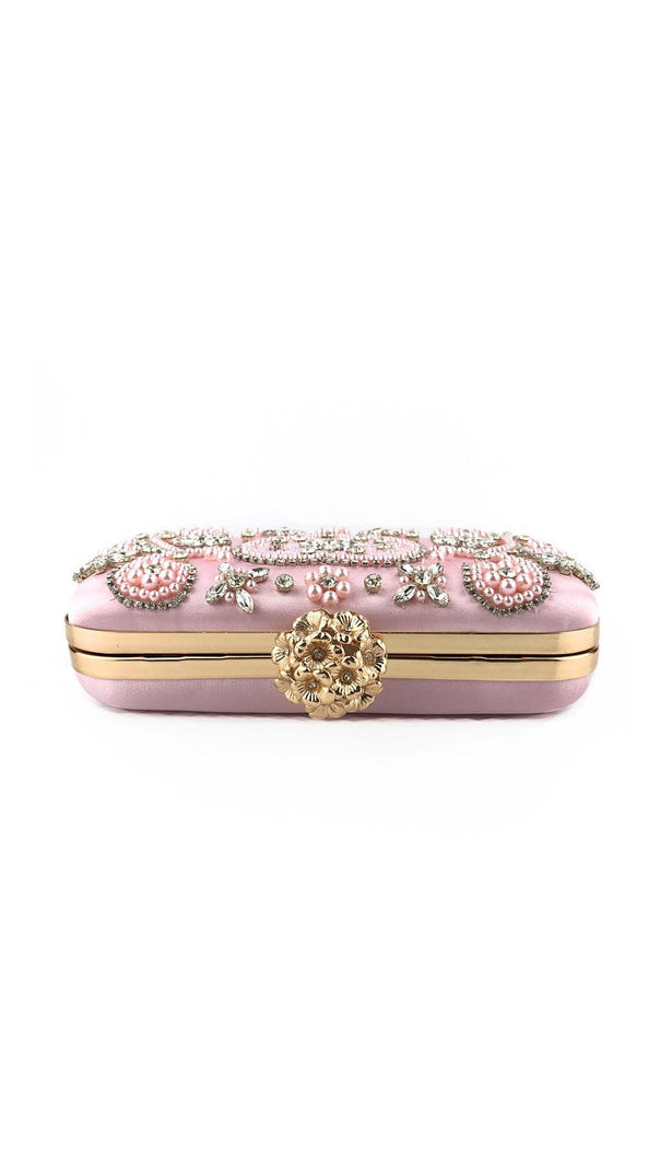 AIIZIE BEADED DIAMONDS CLUTCH - product image