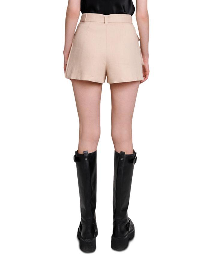 AIIZIE BEIGE BELTED SKORT - product image