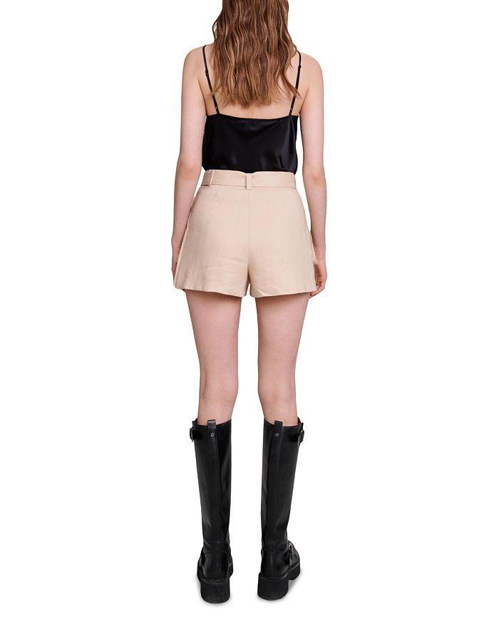 AIIZIE BEIGE BELTED SKORT - product image