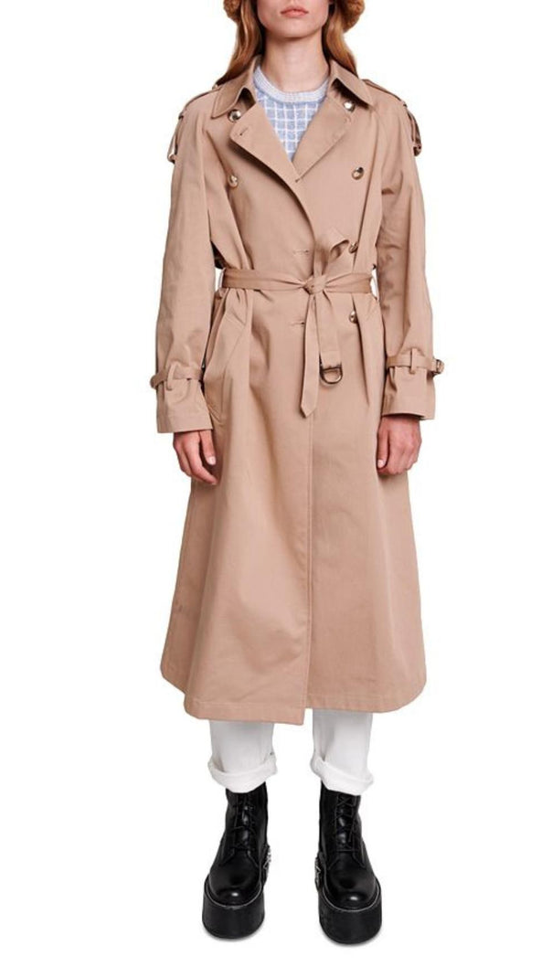AIIZIE BELTED TRENCH COAT - product image