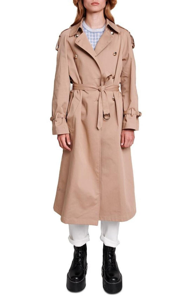 BELTED TRENCH COAT