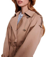 BELTED TRENCH COAT