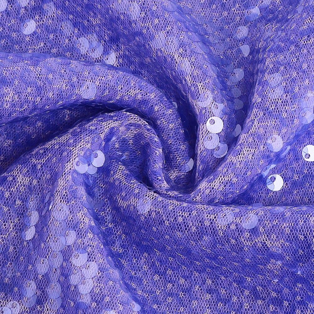 AIIZIE SEQUIN BACKLESS MAXI DRESS IN PURPLE - product image
