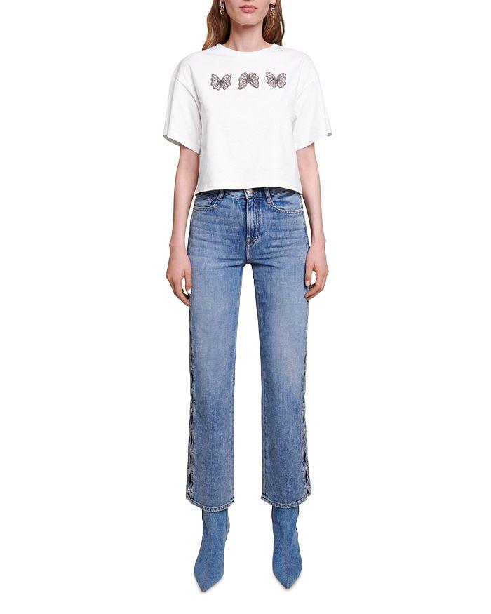 AIIZIE BUTTERFLY COTTON TEE - product image