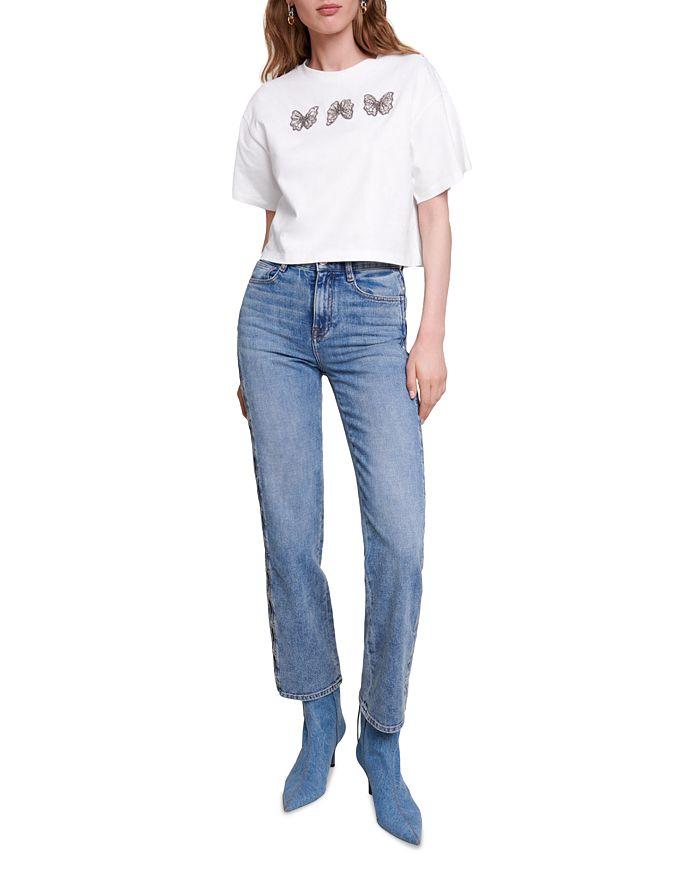 AIIZIE BUTTERFLY COTTON TEE - product image