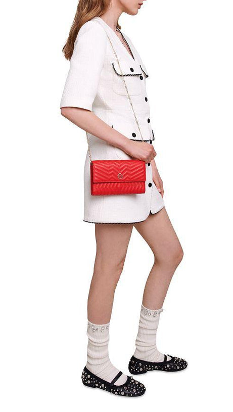 MINI ABITO CON BOTTONI FRONTALI 