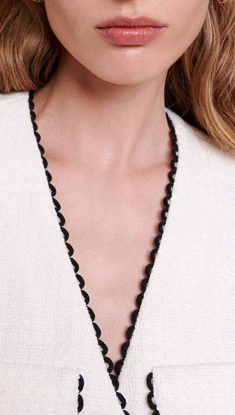 MINI ABITO CON BOTTONI FRONTALI 