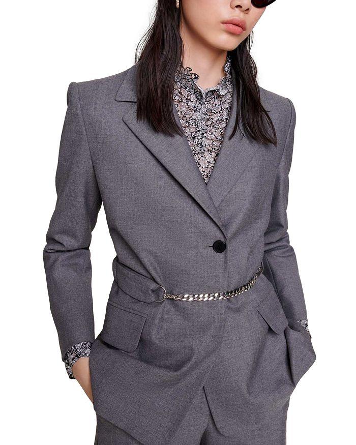 AIIZIE CHAIN BELT BLAZER - product image