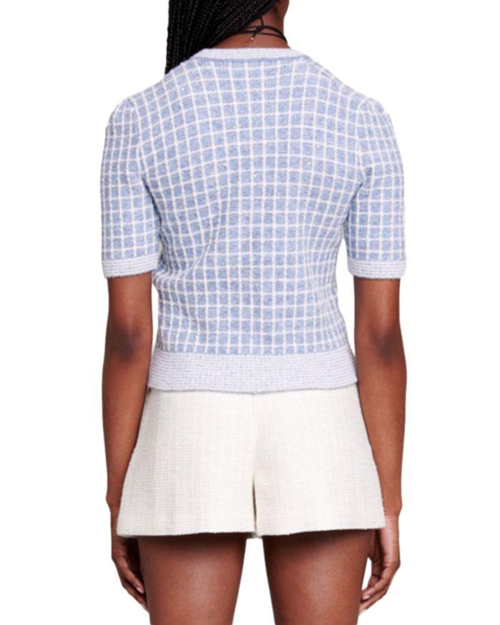 AIIZIE CHECK PRINT SWEATER - product image