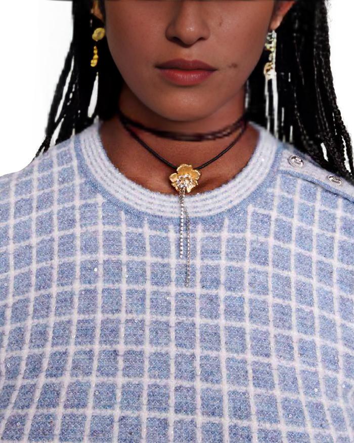 AIIZIE CHECK PRINT SWEATER - product image