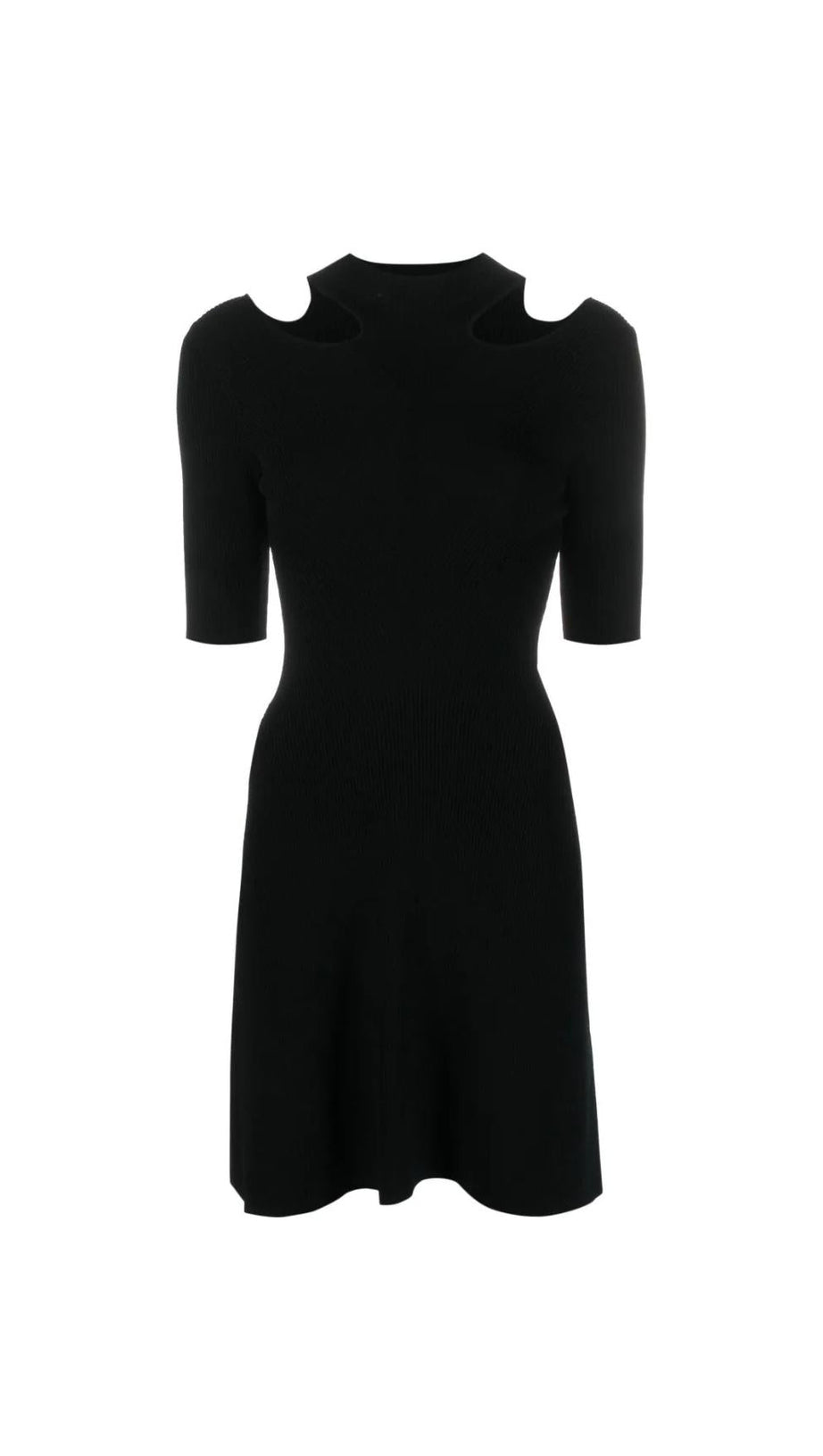 COLD SHOULDER MINI DRESS