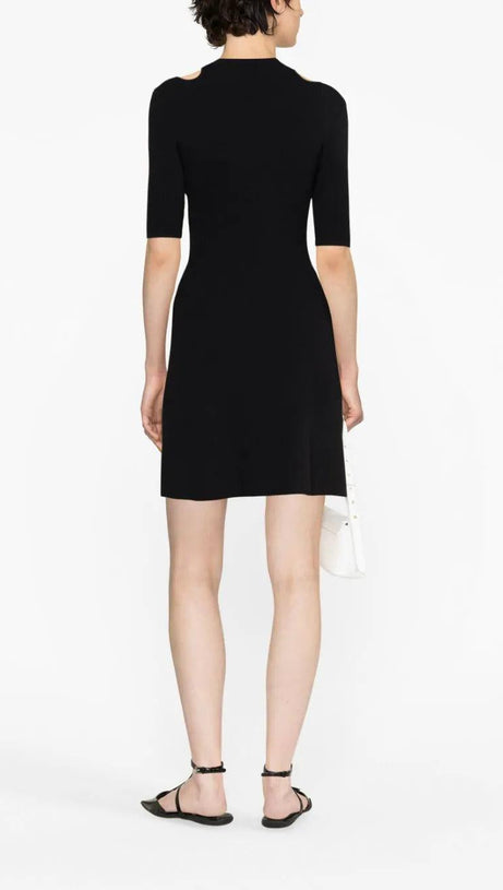 COLD SHOULDER MINI DRESS