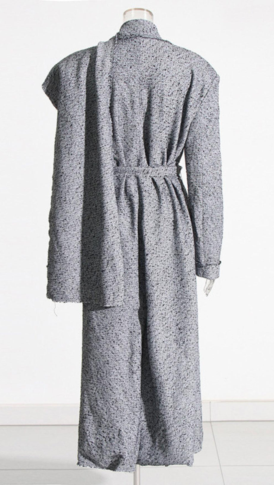 COLLAR HOUNDSTOOTH COAT