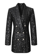 Zinnia Sequin Blazer Dress