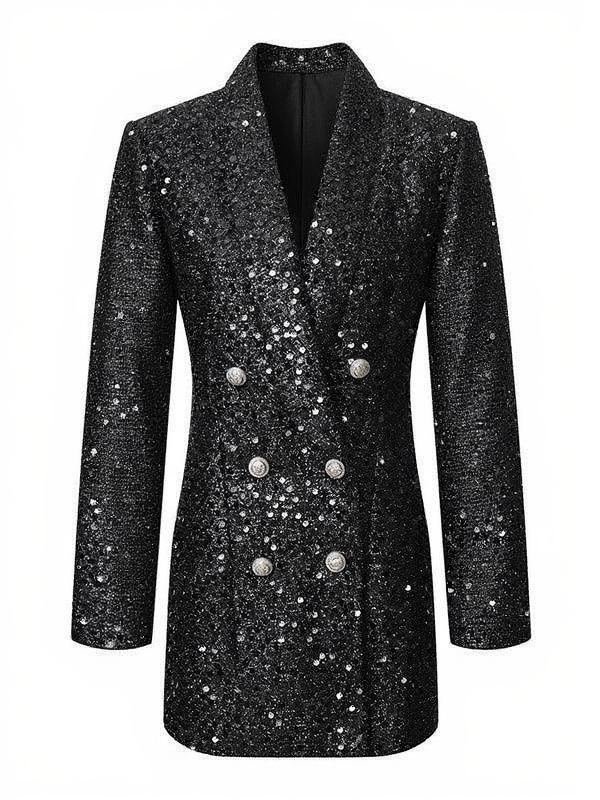 ZINNIA SEQUIN BLAZER DRESS