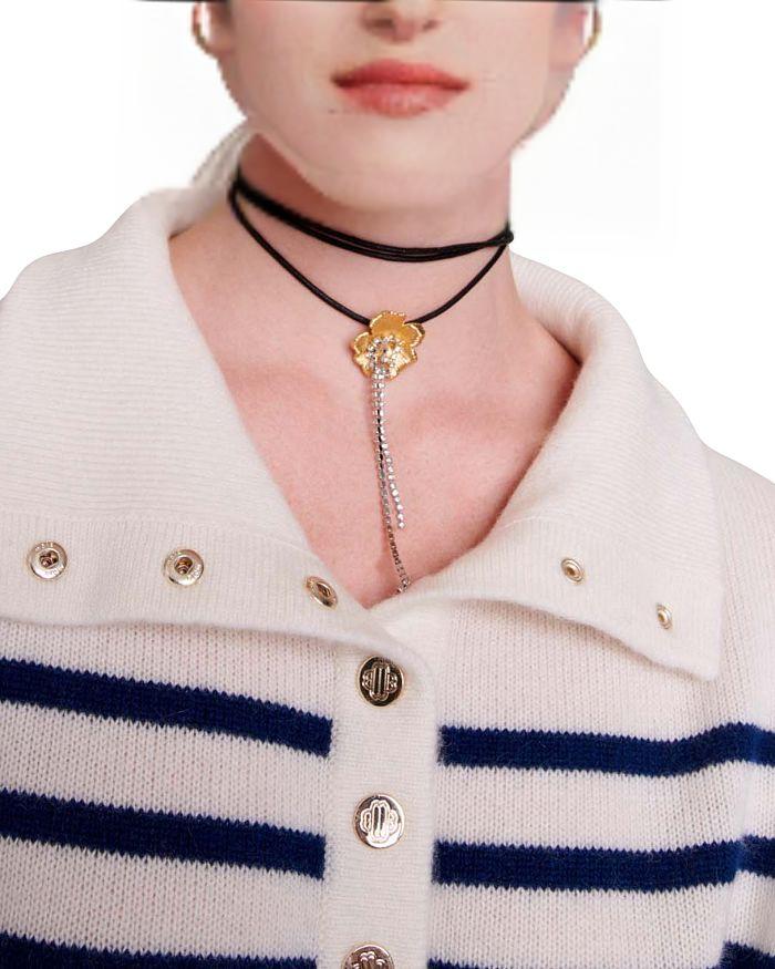 AIIZIE COLLARED STRIPED SWEATER - product image