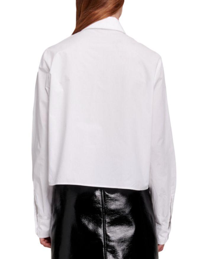 AIIZIE COTTON EMBELLISHED COLLAR SHIRT - product image