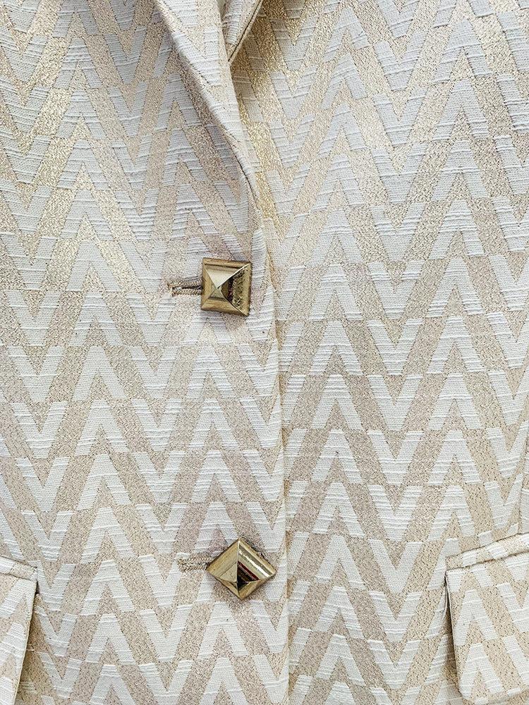 AIIZIE COTTON-BLEND TWEED JACKET SUIT - product image