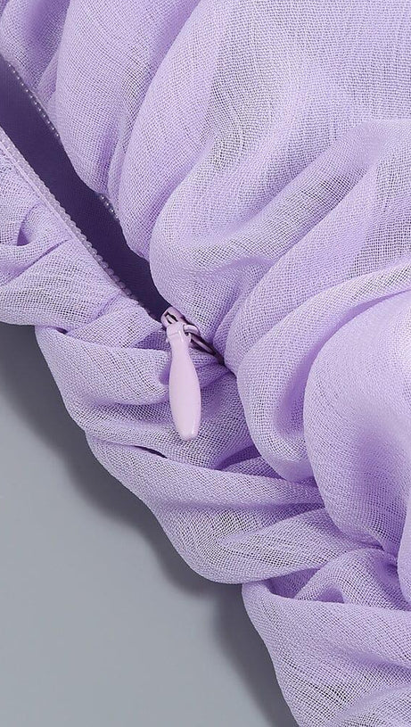 SPLIT MAXI DRESS IN LAVENDER