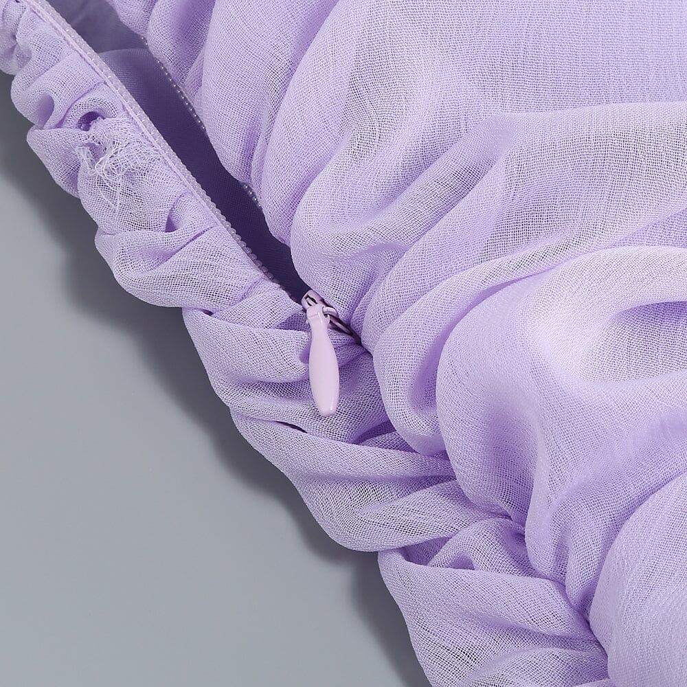 AIIZIE SPLIT MAXI DRESS IN LAVENDER - product image