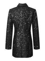 Zinnia Sequin Blazer Dress