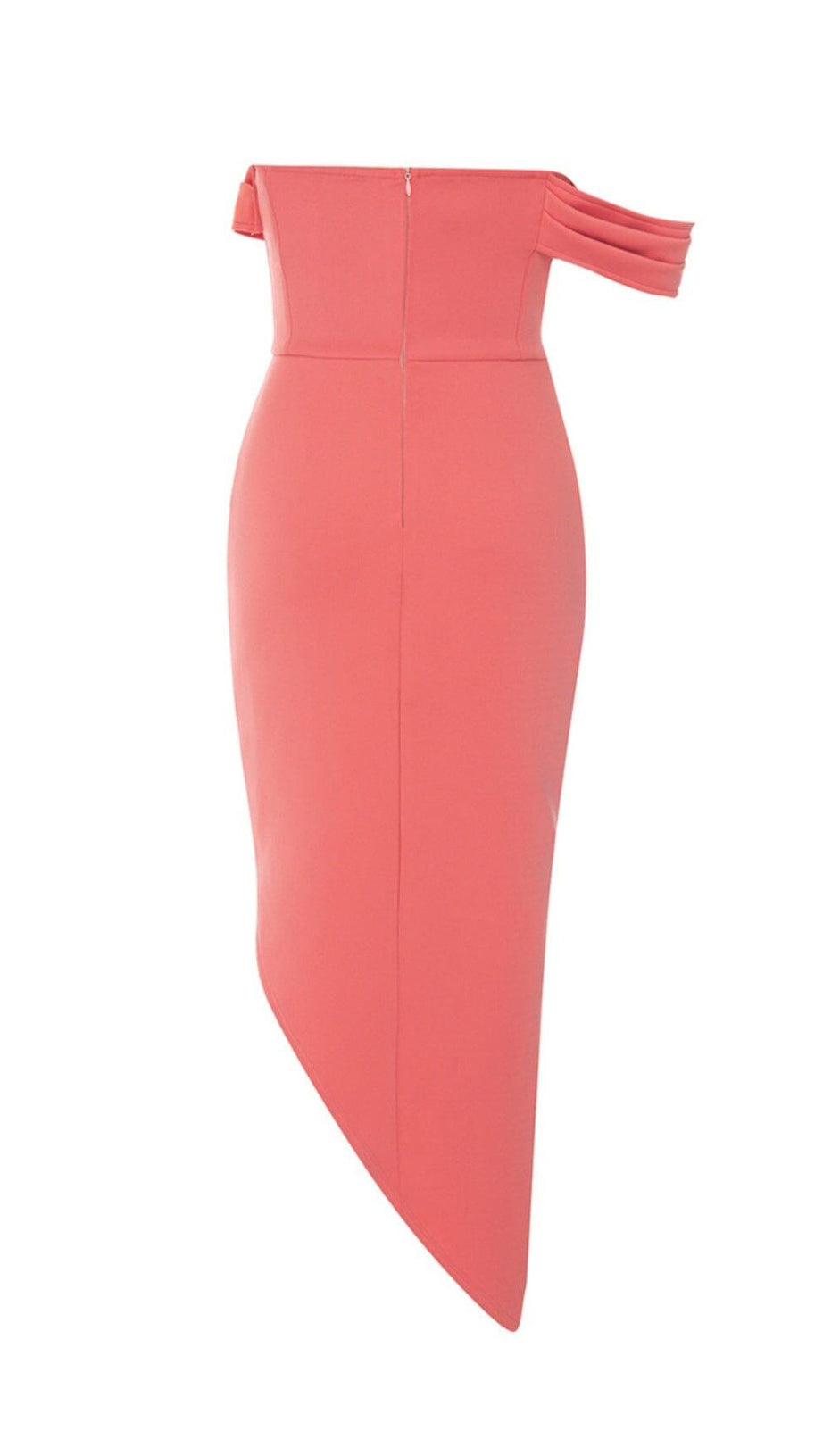 MIDIKLEID MIT EINER SCHULTER UND KORSETT