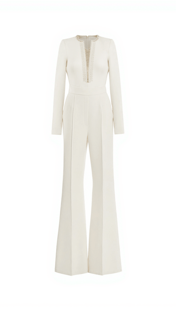 AIIZIE LILWEN CRYSTAL CUTOUT JUMPSUIT - product image