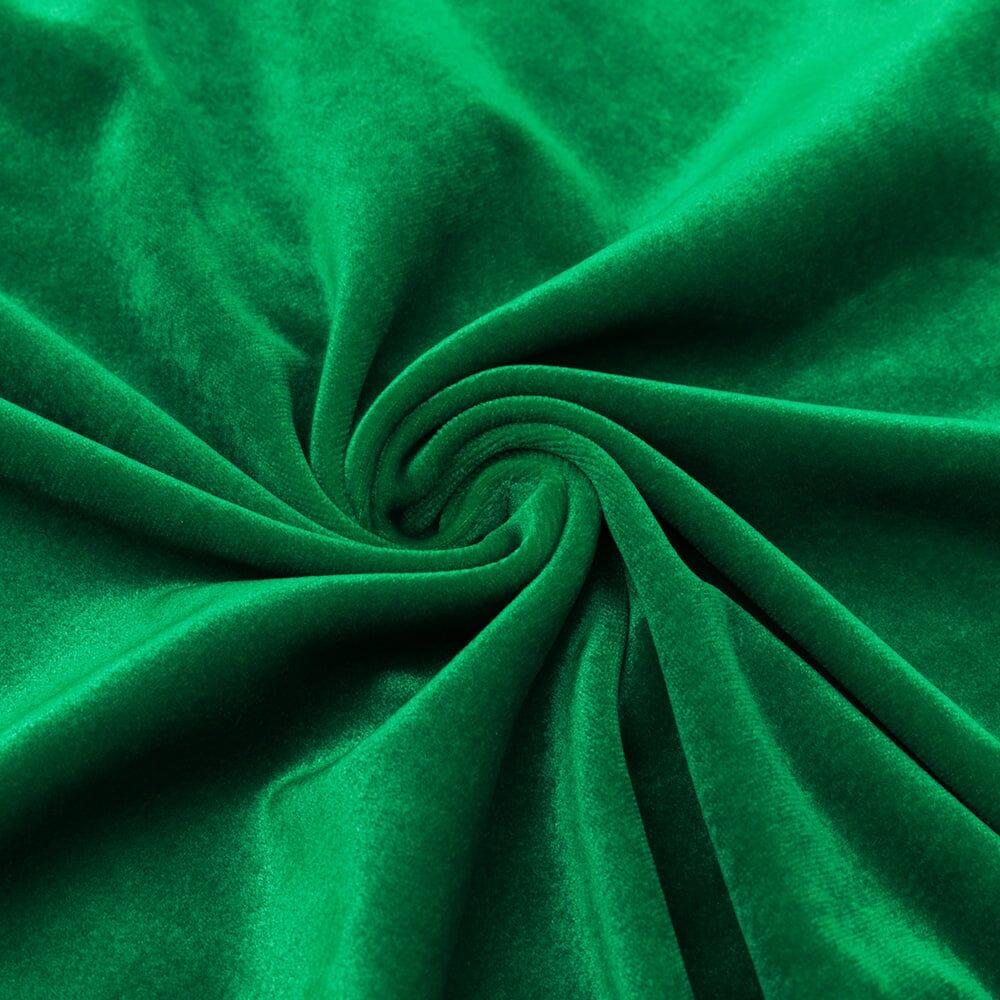 AIIZIE OFF SHOULDER CORSET MIDI DRESS IN GREEN - product image