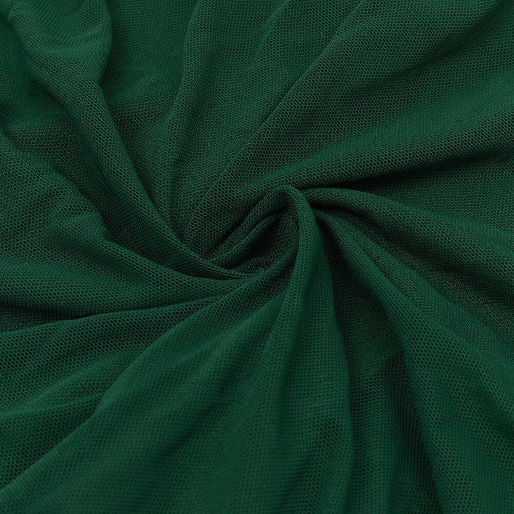 AIIZIE RUCHED MIDI DRESS IN GREEN - product image