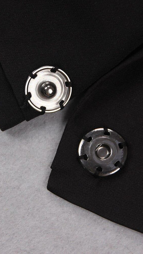 CROPPED OVERSIZED SPIRAL BLAZER