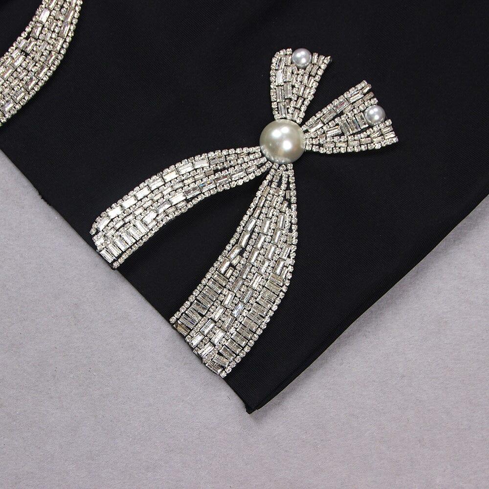 AIIZIE BOW-DETAIL SLEEVELESS MINI DRESS - product image