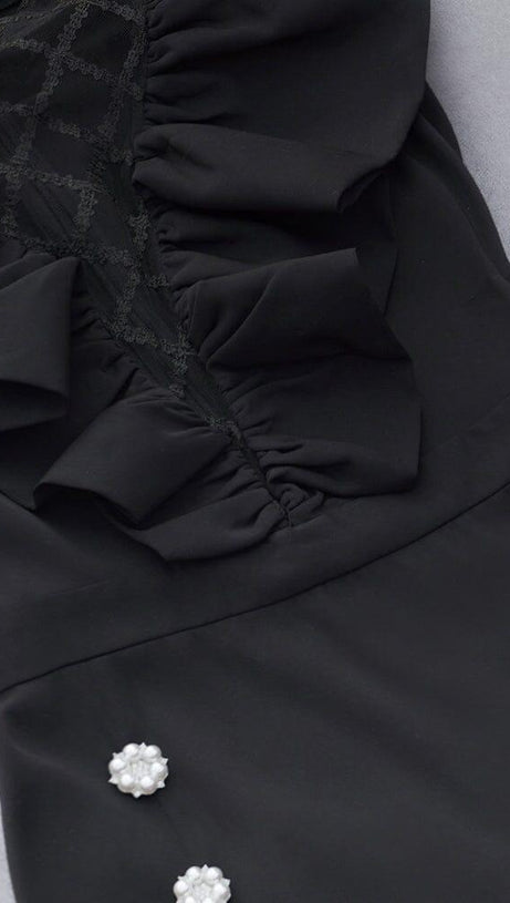 JEWEL NECK SLEEVELESS MIDI DRESS