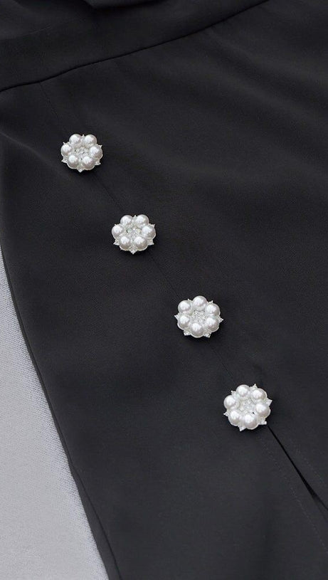 JEWEL NECK SLEEVELESS MIDI DRESS