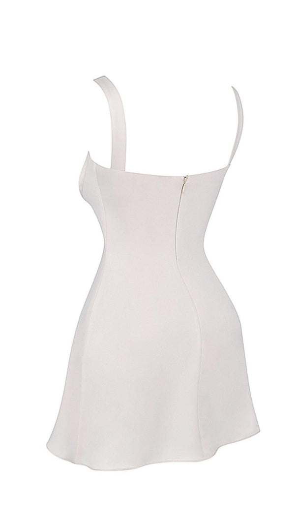 Vintage Cream Mini Dress