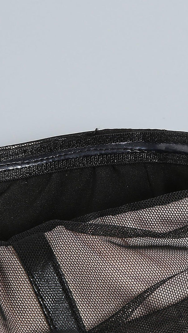 TRÄGERLOSES KORSETTOP TÜLLKLEID PAULA