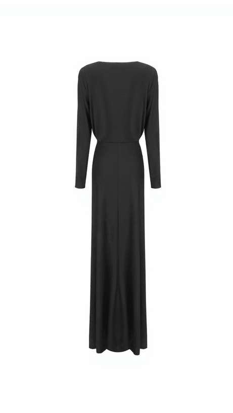 Valley – Langärmliges Maxikleid mit Rüschen und Cut-Outs