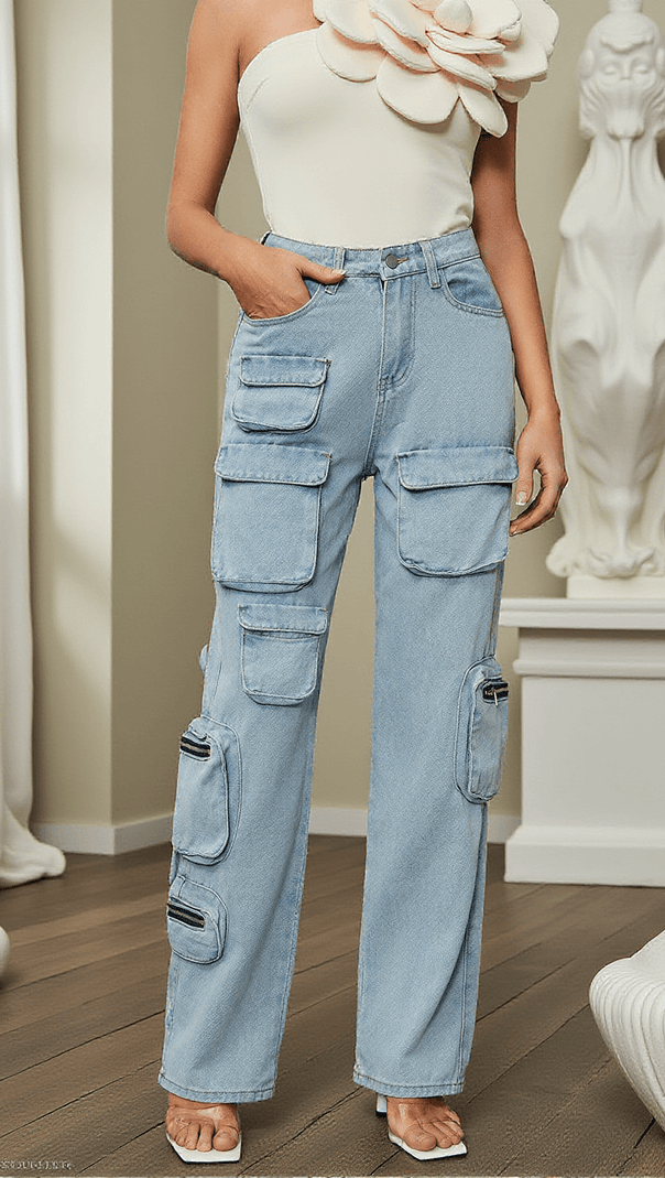 AIIZIE AMA HIGH RISE JEANS - product image