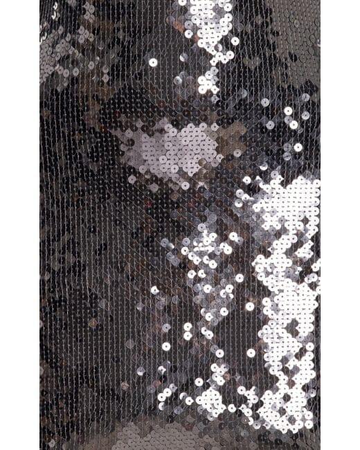 MINI ABITO IN TULLE CON PAILLETTES SOLARIA