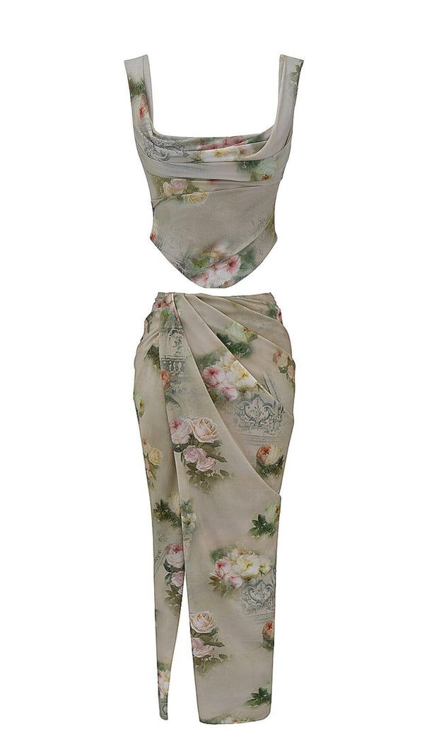 AIIZIE VINTAGE FLORAL TWO PIECE SET - product image