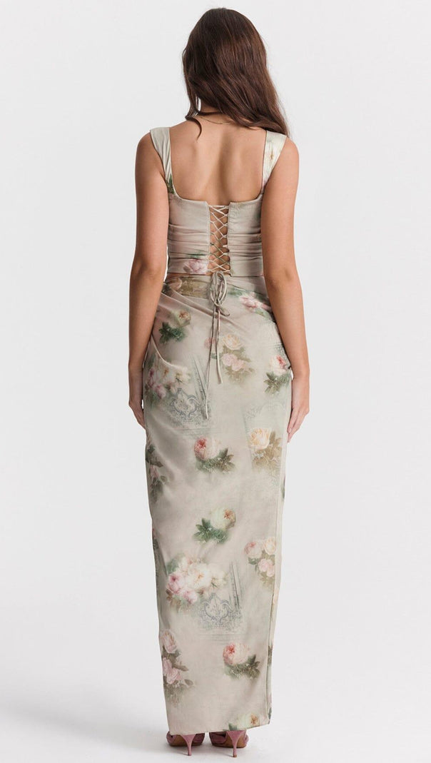 AIIZIE VINTAGE FLORAL TWO PIECE SET - product image