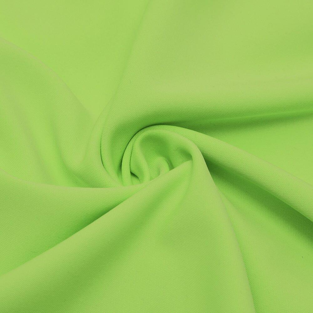 ABITO MIDI CON CINTURA MONOSPALLA VERDE