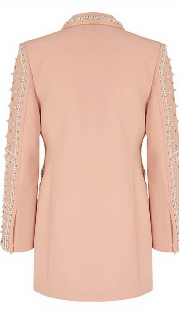 AIIZIE MINAHIL PEARL EMBELLISHED BLAZER - product image