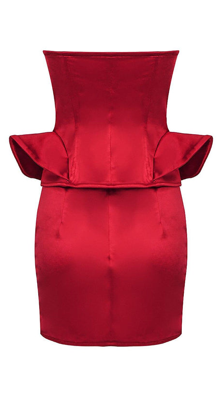 STEAMPUNK STEEL BONED SHAPER CORSET LACE UP SKIRTS TWO PIECE